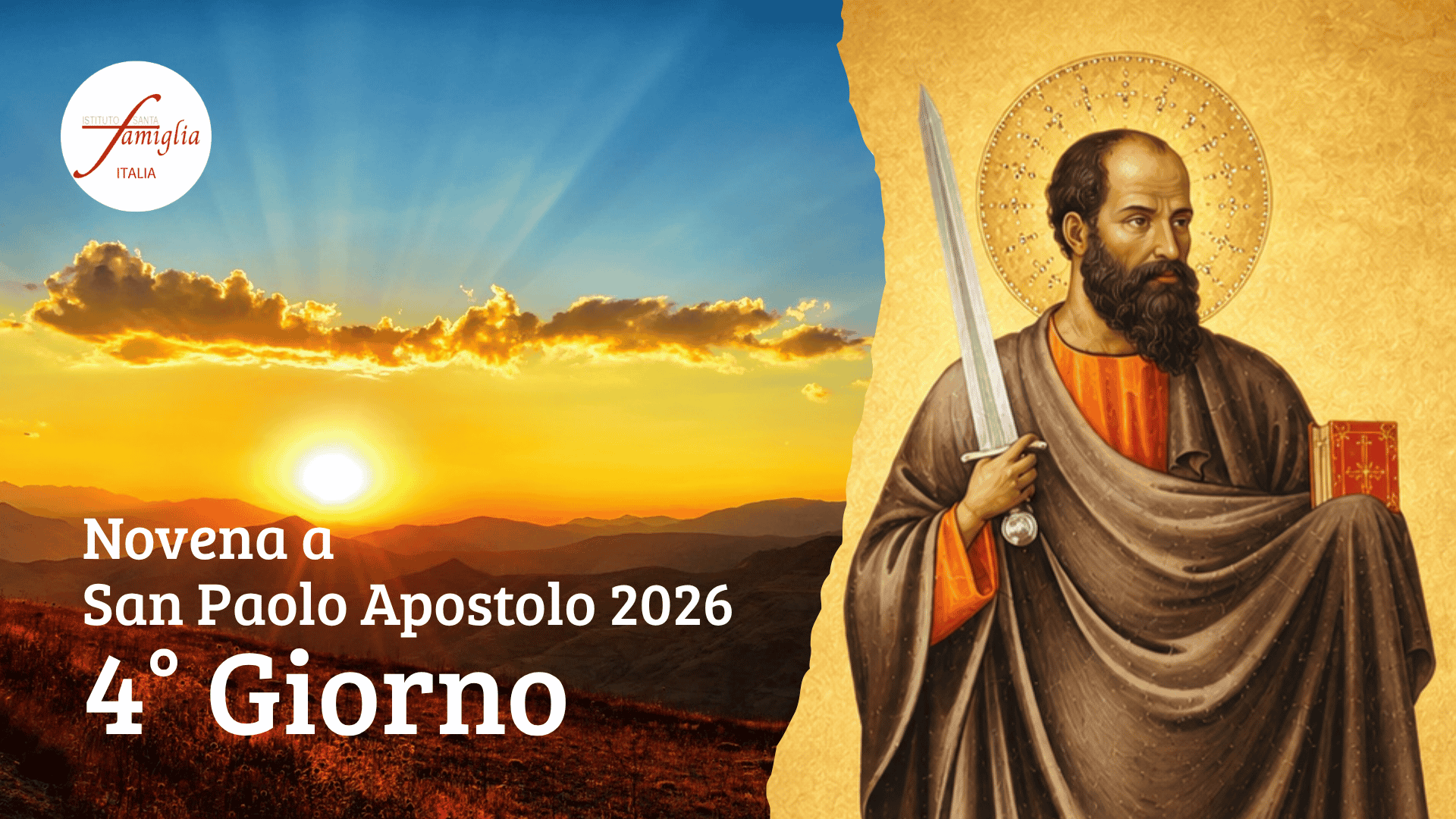 Novena a San Paolo Apostolo 2026: parole che costruiscono