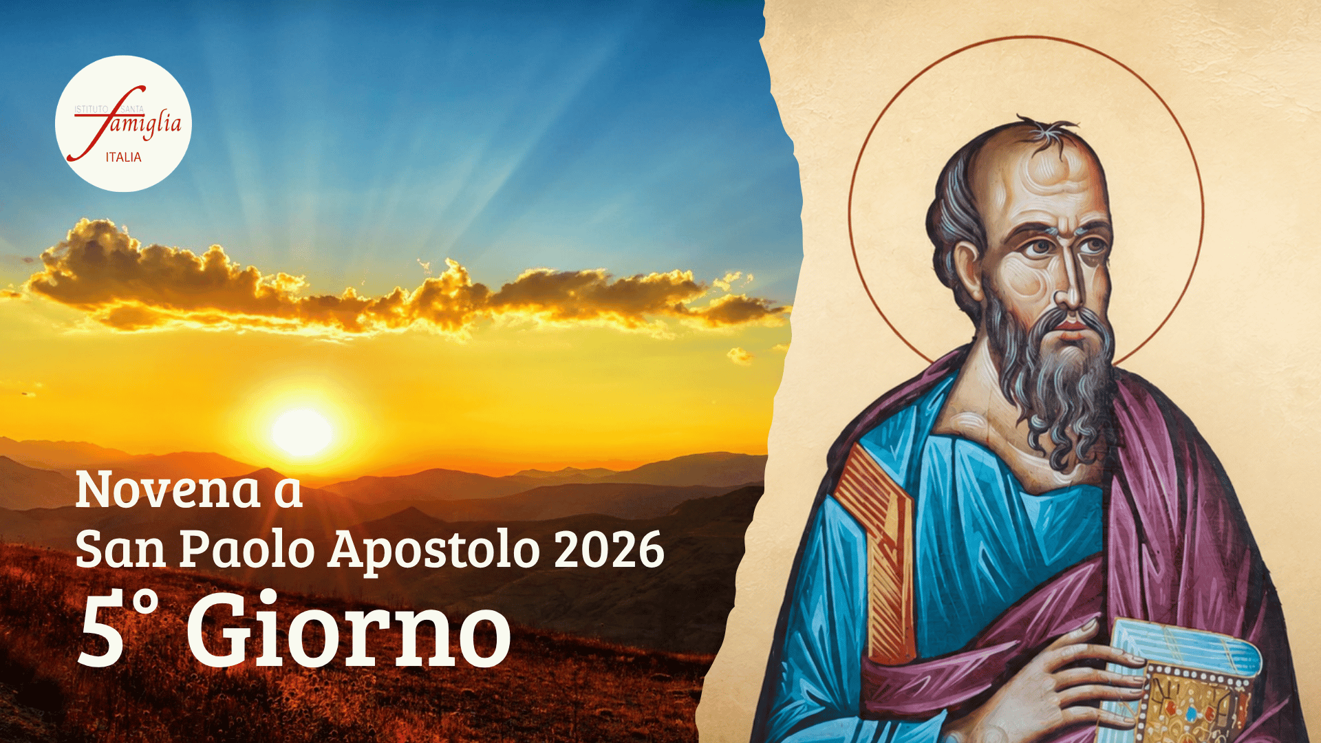 ISF - Novena a San Paolo Apostolo 2026 (5° Giorno)