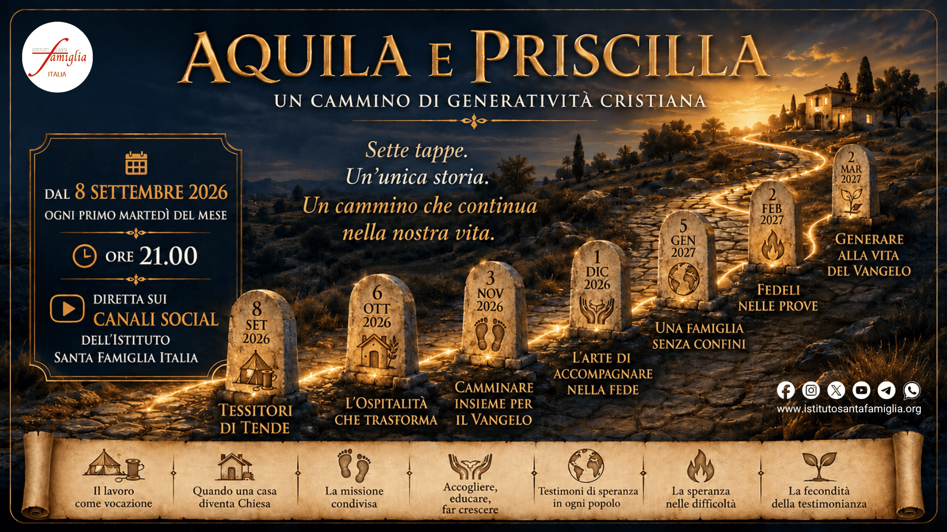 Scopriamo insieme Aquila e Priscilla (Locandina)